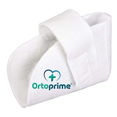 Imagen de OrtoPrime Patuco Antiescaras de Ortopedia Cojín Escaras Pies Codos Protector Cama y Sillas Ruedas Talonera Ortopédica Colchón Talón PIE IZQUIERDO