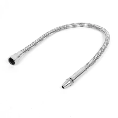 Imagen de sourcing map 1/2 &quot;PT Rosca hembra 10 mm Boquilla de metal Manguera aceite refrigerante para torno