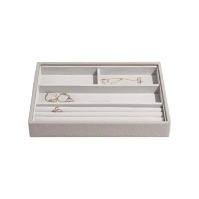 Imagen de Stackers Joyero para anillos y pulseras, color gris