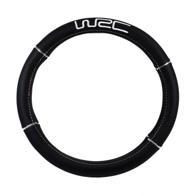 Imagen de WRC 007382 Funda cubierta para el volante negro 35 38 Policloropreno (Neopreno)