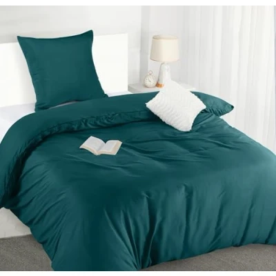 Imagen de Utopia Bedding Funda Nordica Cama 90 Microfibra Juego de Edredon 135x200 cm y 1 Almohada 80x80 (Cerceta)