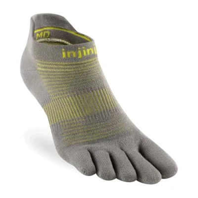 Imagen de Injinji RUN LIGHTWEIGHT NO SHOW NEON SILVER S, gris, S