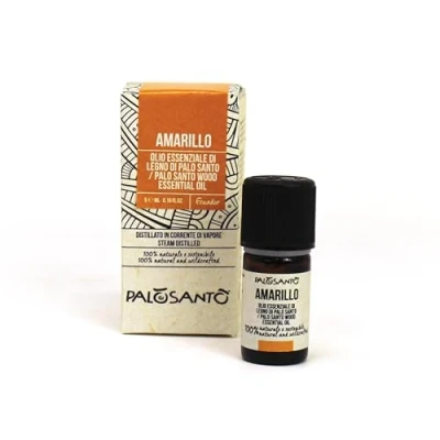 Imagen de Aceite Esencial de Palo Santo Amarillo 5 ml Natural y artesanal Para masajes: nutre la piel difusores: huele a casa, trae buen humor
