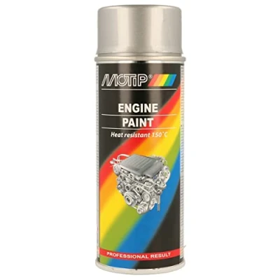 Imagen de MOTIP 04093 Laca para motor / silenciador Kompakt blue glossy 400 ml aluminio