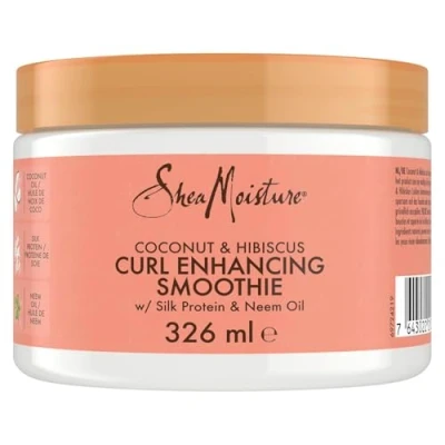 Imagen de Crema hidratante para rizos con coco e hibiscus de Shea Moisture 326 ml