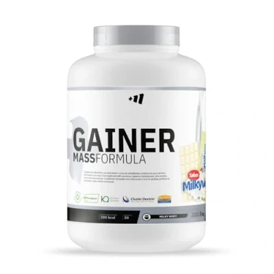 Imagen de MM SUPPLEMENTS Gainer Mass Formula 3 Kg Chocolate Blanco Aumenta Masa Muscular Proteína Suero de Leche y Caseína Micelar L Glutamina Kyowa Creatina Creapure Mezcla Carbohidratos