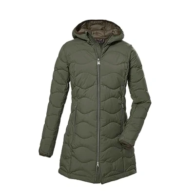 Imagen de G.I.G.A. DX Mujer Parka acolchada con capucha/parka funcional aspecto de plumón GW 20 WMN QLTD PRK, oliv, 44, 39844 000