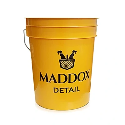 Imagen de Maddox Detail Car Wash Bucket Cubo de Limpieza Coche 20L: Imprescindible para tu Kit y Proceso Detailing Coche, Garantizando un Lavado Seguro Eficiente en Cada Uso