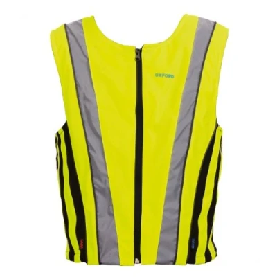 Imagen de OXFORD OF401 Chaleco de alta visibilidad amarillo M Con elementos reflectantes