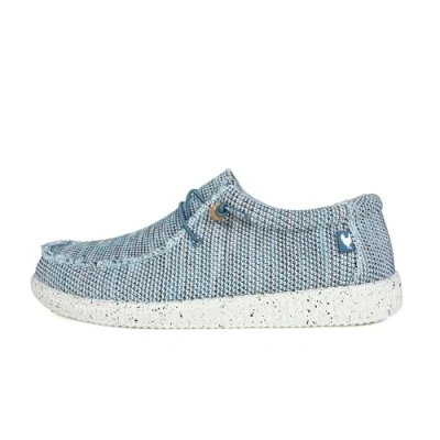 Imagen de WALK IN PITAS WP150 WALLABI Knitted Mocasines de Hombre Naúticos Casual Zapatillas Verano Zapatos Casuales y Cómodos Azul 42