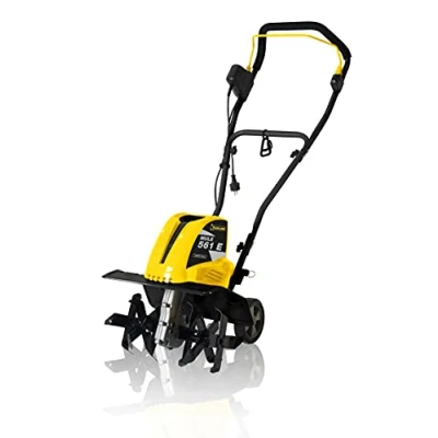 Imagen de GARLAND Mule 561E Motoazada eléctrica enchufable Motor de 1.050 W y 12 kg Peso. 6 Grupos Fresa 22 cm Cada uno, Ancho Trabajo 40 cm. Incluye Ruedas trasnporte.