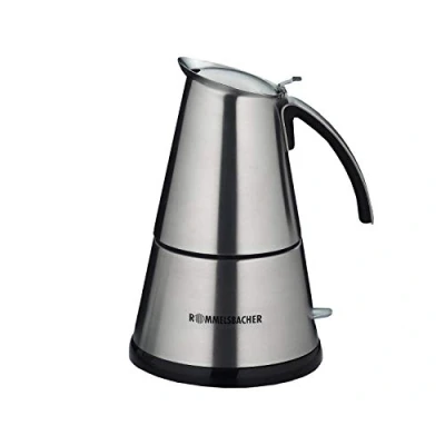 Imagen de Rommelsbacher EKO 366/E Cocina de café expreso, Acero Inoxidable, 3 6 Tassen, 1000