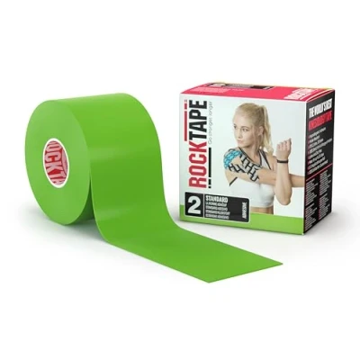 Imagen de RockTape Unisex Kinesiologic Tape (5cm x 5m) Elástico deportivo terapéutico sin lactato para hombro, tobillo, codo, muñeca, espinilla y rodilla Lima