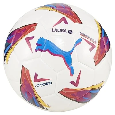 Imagen de PUMA Orbita LaLiga 1 (FIFA Quality) Soccer Ball, Unisex, White, 5