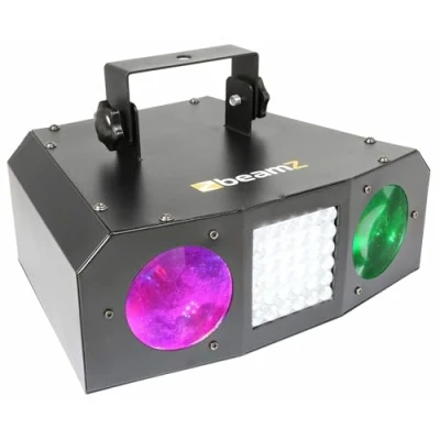 Imagen de Beamz 153381 Uranus led doble moon con strobo