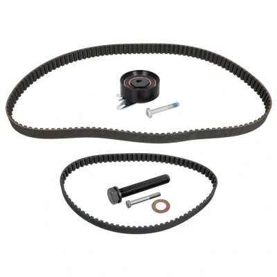 Imagen de FEBI BILSTEIN 24766 Kit de correa distribución 122, 77 con tornillos incl. rodillo tensor VOLKSWAGEN: TRANSPORTER 4, 4 Bus