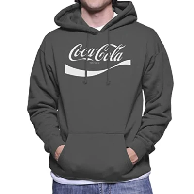 Imagen de Coca Cola 1941 Swoosh Logo Men&#039;s Hooded Sweatshirt