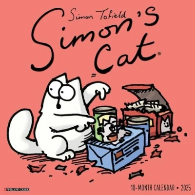 Imagen de Calendario delgado de Simon&#039;s Cat 2025