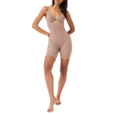 Imagen de Spanx Higher Power Short, Ropa Interior Modeladora Mujer, Marrón (Café Au Lait), L