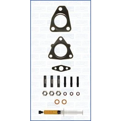 Imagen de AJUSA JTC11879 Juego de montaje, turbocompresor with studs, syringe oil con juntas TOYOTA: Corolla IX Hatchback