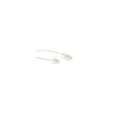 Imagen de Intronics Rj11 Rj45 Cable, White, 3.0m