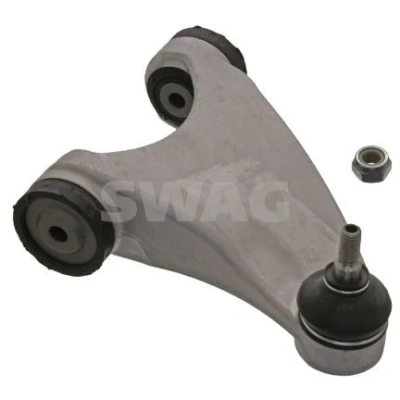 Imagen de SWAG 74 92 3163 Barra oscilante, suspensión de ruedas con apoyo Eje delantero, derecha, arriba Brazo oscilante transversal Aluminio ALFA ROMEO: 147