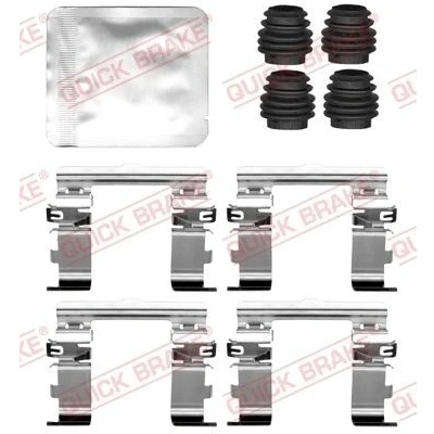 Imagen de QUICK BRAKE 109 0196 Kit de accesorios, pastillas frenos
