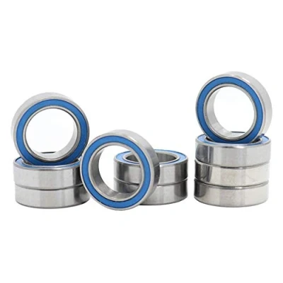 Imagen de Rodamiento de bolas 6701RS 12 x 18 4 mm, ABEC 3 goma azul sellado rodamientos (10 unidades)
