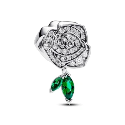 Imagen de Pandora Moments Mujeres Charm Verde/Plata 793201C01