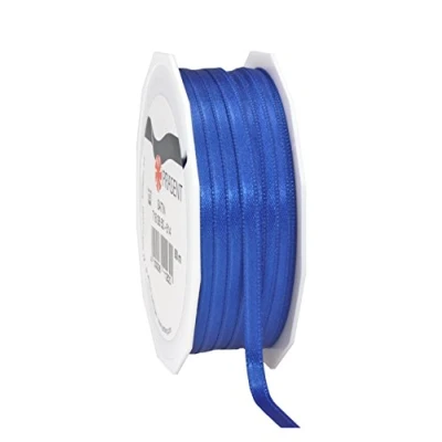 Imagen de Prasent C.E. Pattberg Rollo de Cinta Doble Cara Satinado 6 mm, 50 m, Color Azul