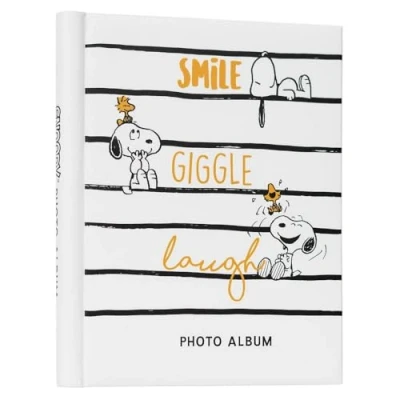 Imagen de Grupo Erik Album fotos autoadhesivo Snoopy 10x15cm con 30 página de tapa dura/Album 24x32 x2 cm Producto licencia oficial, Blanco (AF243207)