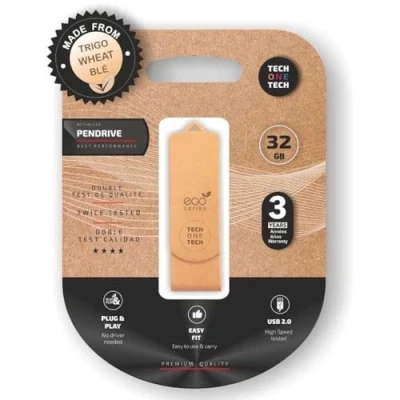Imagen de Colgante de 32 GB ECOTECH USB 2.0 TECH ONE