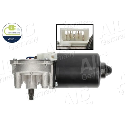 Imagen de AIC 50868 Motor del Limpiaparabrisas 12 delante para vehíc. con volante a la izquierda VOLKSWAGEN: GOLF 4, 3, TRANSPORTER 4 Bus