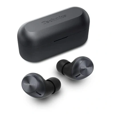 Imagen de Technics EAH AZ40E K Auriculares Inalámbricos con Bluetooth Multipunto, Cómodos In Ear, Hasta 7,5 Horas de Reproducción, Negro