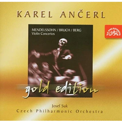 Imagen de Ancerl Vol.3: Mendelssohn,Bruch,Berg