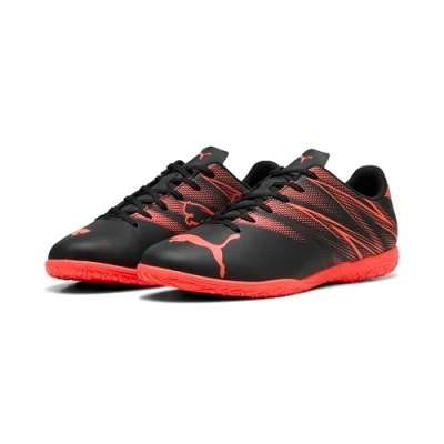 Imagen de PUMA ATTACANTO IT, Zapatillas de fútbol Hombre, Black Glowing Red, 46.5 EU