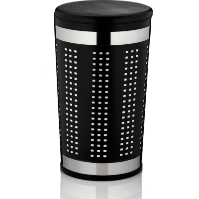 Imagen de Kela Caja de Ropa Cama Sevilla, Metal, Black, One Size