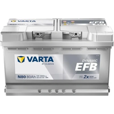 Imagen de VARTA 580500080D842 Batería 12V 80Ah 800A B13 TOYOTA: Hilux VIII Pick up, Auris Hatchback, Avensis III Familiar, ALFA ROMEO: Giulia Berlina