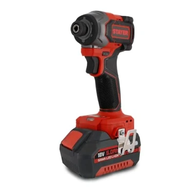 Imagen de Atornillador de Impacto a batería 18 V, IS 230 L2025, motor BRUSHLESS, Nm par apriete, 9 Modos trabajo, compatible con la GAMA L20. (Incluye 2 baterías 5Ah.+ Cargador + Maletín)