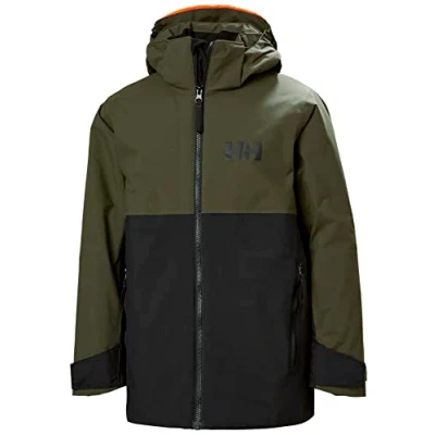 Imagen de Helly Hansen W Imperial Puffy Jacket, Chaqueta De Pluma Para Acampada Y Marcha Niño Unisex Youth, Negro (Black), 12