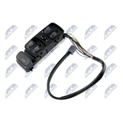 Imagen de NTY EWS ME 011 Interruptor, elevalunas Delante, izquierda MERCEDES BENZ: Clase C Berlina