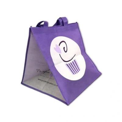 Imagen de Purple cupcakes Bolsa de transporte para tartas y con base, ideal llevar pasteles 12 pulgadas o 4 cajas