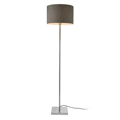 Imagen de lux.pro Lámpara de pie Coimbra Moderna Diseño Altura 151 cm Iluminación Interior Luz efectiva Gris 1 x E27