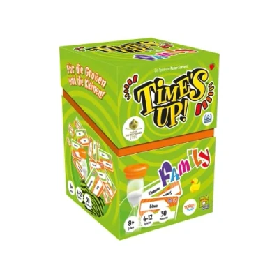 Imagen de Producción de repositorios TOGGO Toys ¡Se acabó el tiempo! Familia Juego familiar adivinanzas 4 12 jugadores Más 8 años 30 minutos Versión alemana