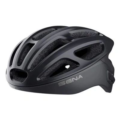 Imagen de Sena R1 Smart Helmet para ciclismo (Matte Black, S)
