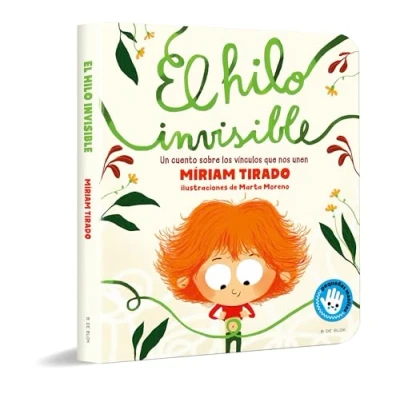 Imagen de El hilo invisible (libro de cartón): cuento para la vuelta al cole (Pequeñas manitas)