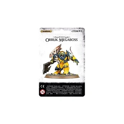 Imagen de Warhammer Age of Sigmar Ironjawz Orruk Megaboss Mesa y Juegos en Miniatura (Games Workshop 99070209003)