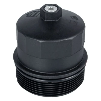 Imagen de FEBI BILSTEIN 109414 Cubierta, caja filtro de aceite con junta anular BMW: 6 Cabrio, 7, X5