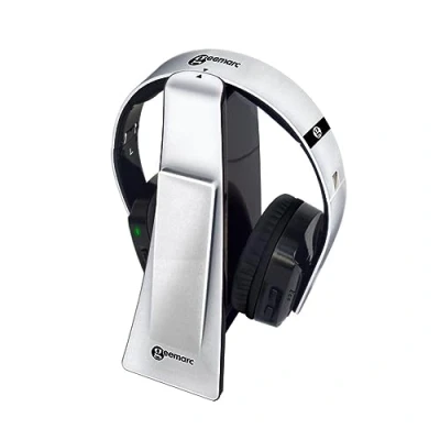 Imagen de Geemarc CL7400 Auriculares con Conector Óptico y Volumen Amplificado para Televisores, Móviles Ordenadores Adecuado Personas Mayores Versión ES