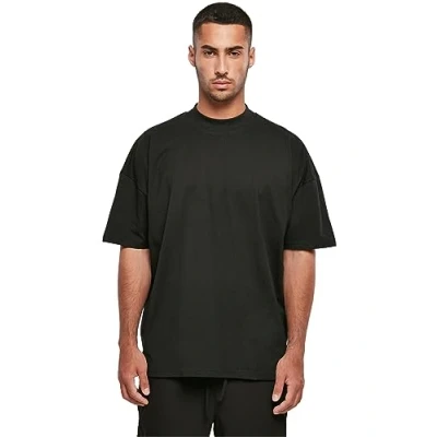 Imagen de Build Your Brand Camiseta de Cuello Grande, Negro, M para Hombre